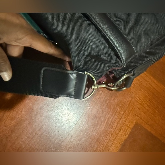 Ted Baker London Black tograin nylon document Messenger Bag - Picture 7 of 11